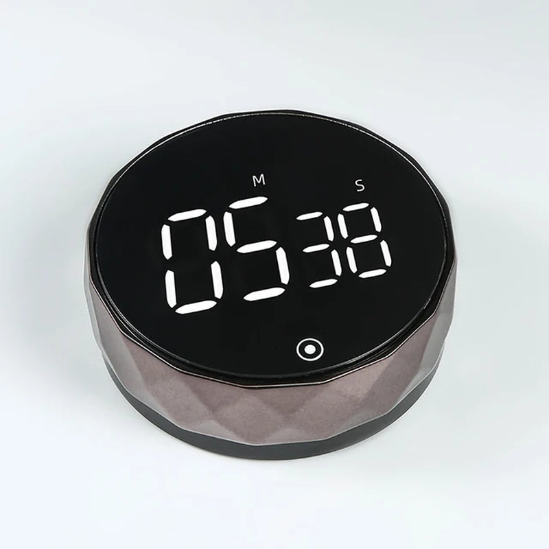 Kitchen Timer Digital Countdown Magnetic Egg Timer for Cooking with Constant Light Function for Classrooms Quiet for Kids Adults