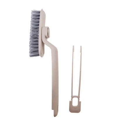 Multi-Function Rotating Crevice Cleaning Brush Hand-Held 360° Rotating Corners Cleaning Tool for Bathroom Kitchens Tile Floors