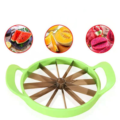 Watermelon Slicer Cutter Stainless Steel Creative Windmill Shape Large Size Convenient Fruit Dividers Kitchen Gadgets Items